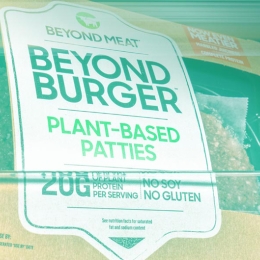 a beyond burger package
